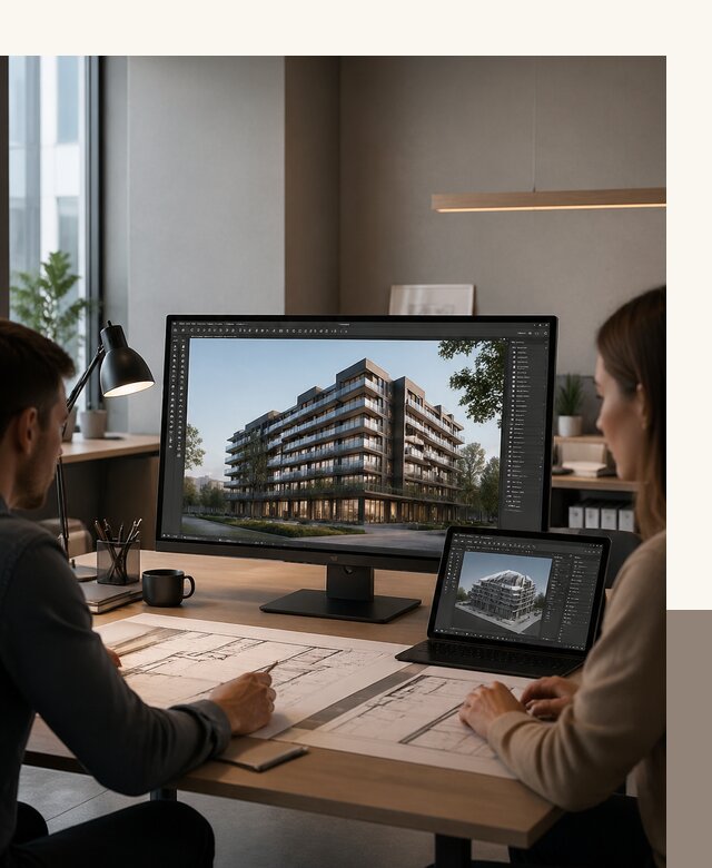 3D визуализация архитектуры и объектов строительства в Сафонове