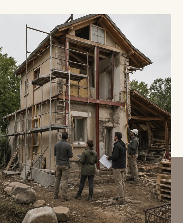 Реконструкция загородного дома под ключ в Сафонове от бюро